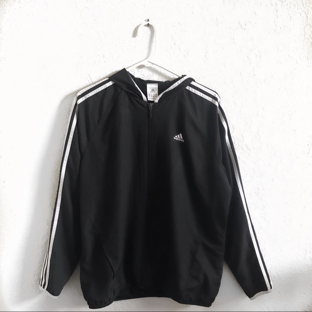 adidas windbreaker zip up jacket.